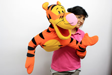 titere tiger para fiestas infantiles